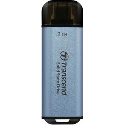 Transcend ESD300C 2TB Εξωτερικός Σκληρός Δίσκος SSD 2.5" USB-C Sky Blue