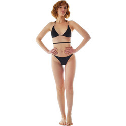 Gsecret Bikini Set Τριγωνάκι String Μαύρο C9354-26799