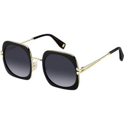 Marc Jacobs MARC1101/S 807 Γυναικεία Γυαλιά Ηλίου Τετράγωνα Μεταλλικά Ασημί Μαύρο με Μαύρο Degradee Φακό