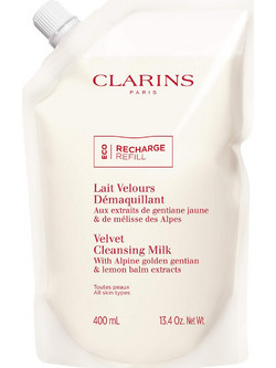 Clarins Velvet Eco Refill Γαλάκτωμα Ντεμακιγιάζ 400ml