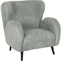 HomeMarkt Μπερζέρα Πράσινη Kryly HM9593.05