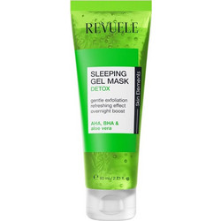 Revuele Skin Elements Sleeping Detox Green Gel Κρεμώδης Μάσκα Προσώπου για Ενυδάτωση 80ml