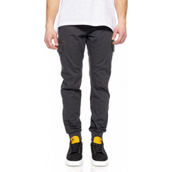 Splendid Ανδρικό Παντελόνι Cargo Joggers Ελαστικό Κανονική Εφαρμογή Ανθρακί 51-241-013