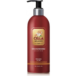 Cella Milano Extra Pro Buongiorno Al Pre Pre-Shave Gel Ξυρίσματος 500ml