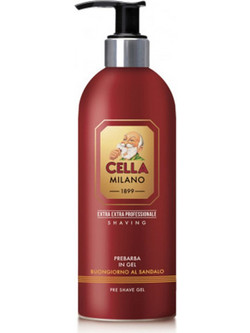 Cella Milano Extra Pro Buongiorno Al Pre Pre-Shave Gel Ξυρίσματος 500ml