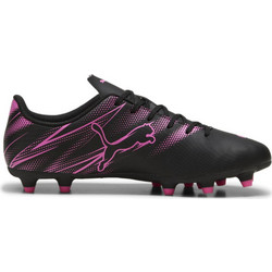 Puma Attacanto FG/AG 107477-06 Ποδοσφαιρικά Παπούτσια με Τάπες Μαύρα Ροζ