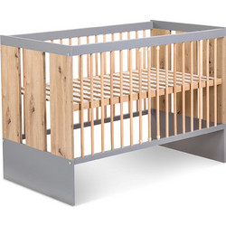 Klups Pauline Πολυμορφική Κούνια για Στρώμα 60x120cm Καφέ