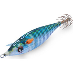 DTD Ballistic Real Fish 3.0B Τεχνητό Δόλωμα Καλαμαριέρα Φωσφοριζέ 9cm 14.2gr Bonito
