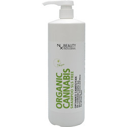 NX Beauty Professional Organic Cannabis Σαμπουάν για Φριζάρισμα για Ταλαιπωρημένα Μαλλιά 1lt
