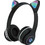 ST-23M Ασύρματα Bluetooth Παιδικά Ακουστικά On Ear Μαύρα