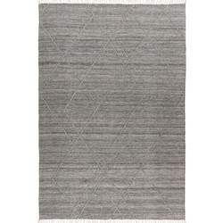 Obsessions Dakar Χαλί Ορθογώνιο Καλοκαιρινό 160x230cm 365 Grey