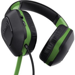 Trust GXT415 Zirox Gaming Headset Over Ear Black Green
