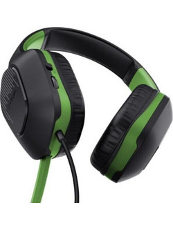 Trust GXT415 Zirox Gaming Headset Over Ear Black Green