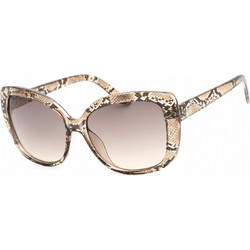 Guess GF0383-45F Γυναικεία Γυαλιά Ηλίου Πεταλούδα Κοκάλινα Μπλε με Καφέ Polarized Φακό