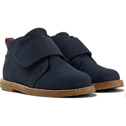 Camper Παιδικά Ημίμποτα Navy Μπλε Suede με Σκρατς K900315-002