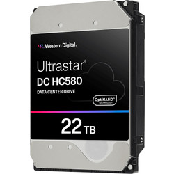 Western Digital Ultrastar DC HC580 22TB HDD Σκληρός Δίσκος 3.5" SATA 3 7200rpm με 512MB Cache