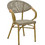 Pakoworld Καρέκλα Κήπου Isaia Bamboo Γκρι 289-000003