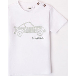 iDo Παιδικό T-Shirt Κοντομάνικο Λευκό 48674-0113