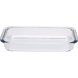Alpina Πυρίμαχο Γυάλινο Ταψί Ορθογώνιο 20.5x34.5cm 871125223069