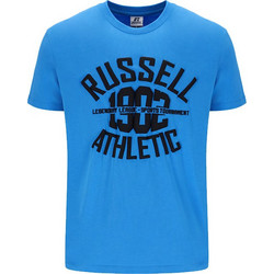 Russell Athletic Crewneck Tee Ανδρικό Αθλητικό T-Shirt Γαλάζιο A4-020-1-162