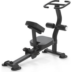 Impulse Stretch IT7004 Black Επικλινής Πάγκος Γυμναστικής Ραχιαίων
