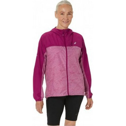 ASICS Fujitrail Αθλητικό Γυναικείο Μπουφάν Softshell Μακρύ Φούξια 2012C977-500