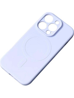 Silicone Back Cover MagSafe Blue (iPhone 15 Plus)