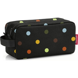 Reisenthel Mixed Dots WC7009 Γυναικείο Νεσεσέρ Ταξιδίου Αδιάβροχο 26x13.5x18cm Μαύρο