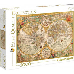 Puzzle Clementoni Αρχαίος Χάρτης 2000 Κομμάτια