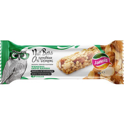 Jannis Nut Bars Ψημένοι Ξηροί Καρποί 28gr