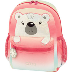Polo Junior Frenzi Bear Σχολική Τσάντα Πλάτης Δημοτικού Ροζ 901052-8299
