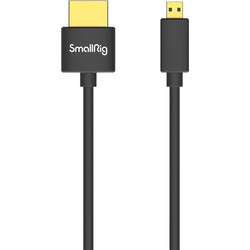 SmallRig Καλώδιο HDMI Male to Micro HDMI Male 0.55m Black