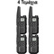 Baofeng MP25 4τμχ Black Baofeng MP25 4τμχ Black