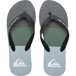 Quiksilver Molokai Stripe Ανδρικές Σαγιονάρες Αντιολισθητικές Πολύχρωμες AQYL101361-XKSG
