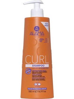Alama Curl Σαμπουάν για Επανόρθωση & Όγκο για Σγουρά Μαλλιά 500ml