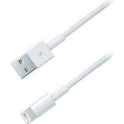 MediaRange MRCS137 USB-A to Lightning Cable 1m White 4260283113163