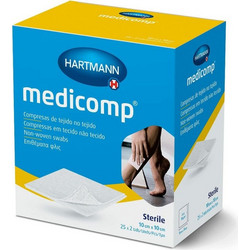 Hartmann Medicomp Αποστειρωμένες Γάζες 10x20cm 50τμχ