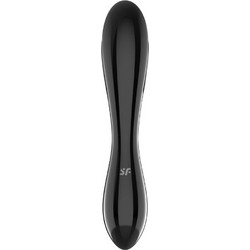 Satisfyer Dazzling Crystal Διπλό Dildo Μαύρο
