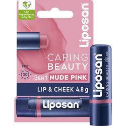 Liposan Caring Beauty Lip & Cheek Nude Pink SPF30 4.8gr
