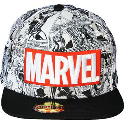 Difuzed Marvel Ανδρικό Καπέλο Jockey Snapback Υφασμάτινο Γκρι SB097528MAR