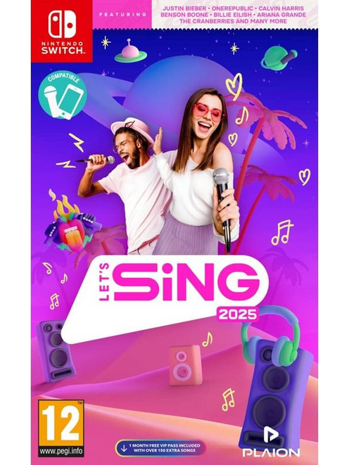 Let's Sing 2025 Nintendo Switch