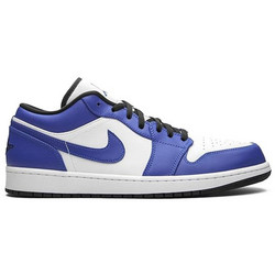 Jordan Air 1 Low Ανδρικά Sneakers Λευκά Royal Blue 553558-124