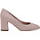 Tamaris Γόβες Suede με Χοντρό Ψηλό Τακούνι Nude 1-22407-20-508