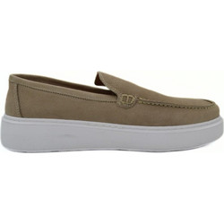 Hawkins Ανδρικά Μοκασίνια Loafers Δερμάτινα Εκρού 32780