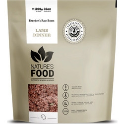 Nature's Food Dinner Breeder's Raw Boost with Lamb 1kg