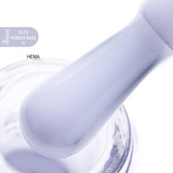 Alezori Elite 15 Hema Free Rubber Base Ημιμόνιμο Βερνίκι Νυχιών 15ml