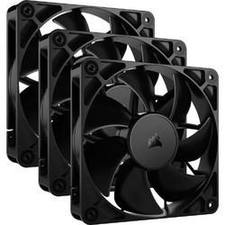 Corsair RS120 Case Fan 120mm με Σύνδεση 4-Pin PWM 3τμχ Black