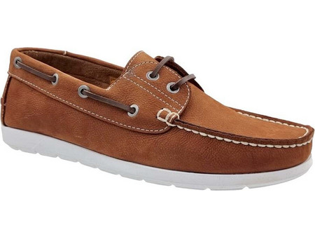 Safe Step Ανδρικά Μοκασίνια Boat Shoes Καστόρινα Ταμπά 453532