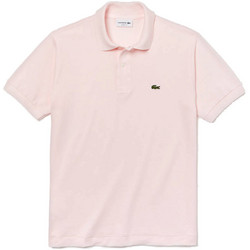 Lacoste Ανδρική Μπλούζα Polo Κοντομάνικη Ροζ 3L1212-T03