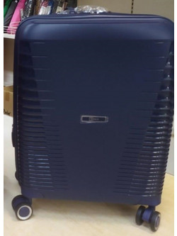 Rain RB8018 Βαλίτσα Καμπίνας 55x40x20cm με 4 Ρόδες Navy Μπλε